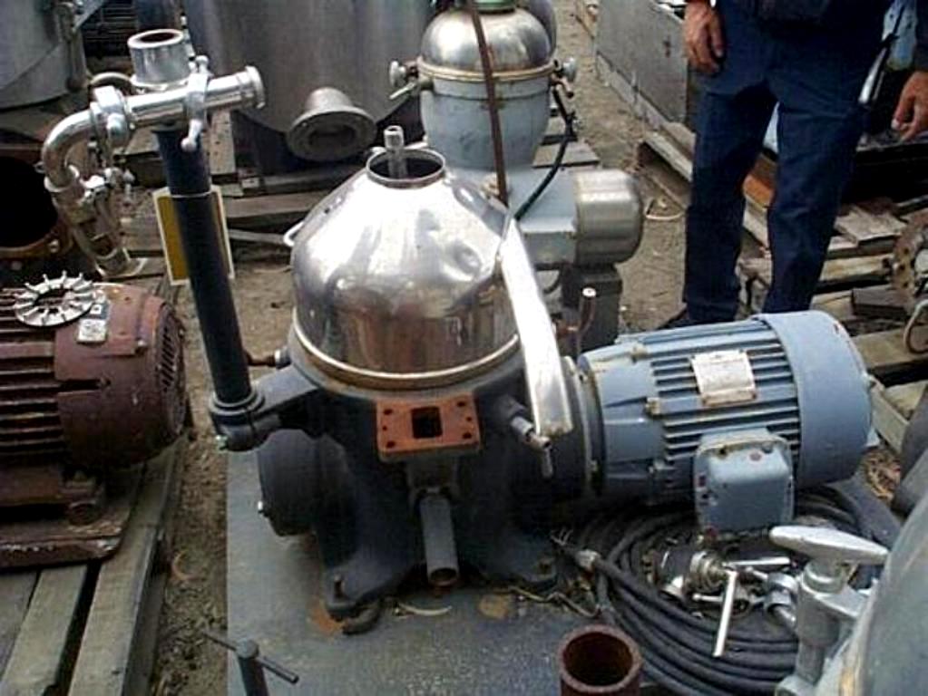 Westfalia KG 2006 chamber bowl centrifuge, SS.