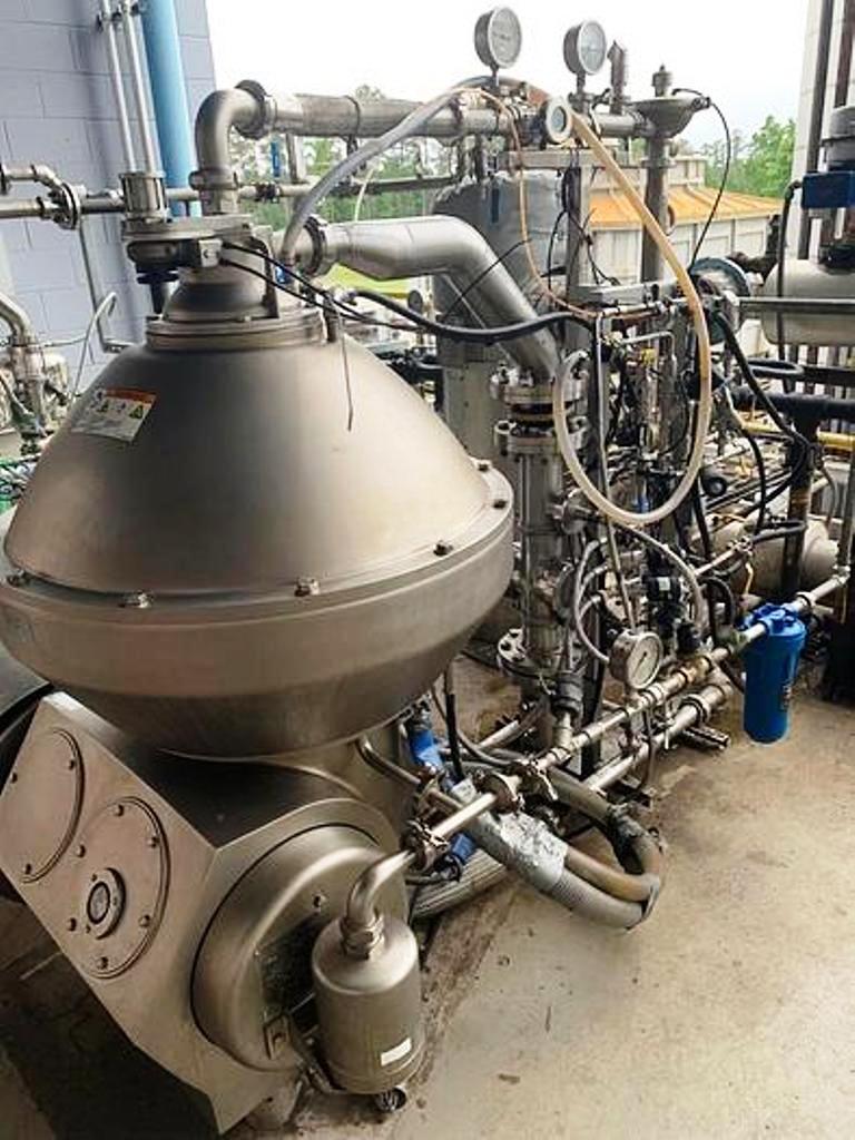 Alfa-Laval PX 55 VGV-11C vegetable oil separator, 316SS.