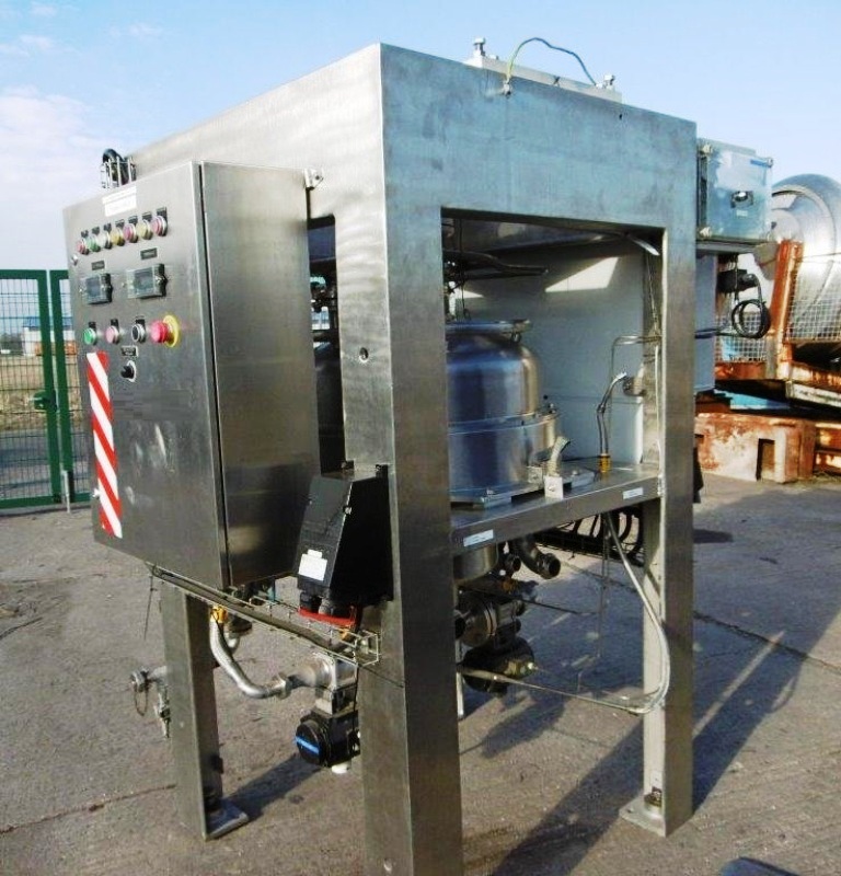 Robatel BXP 360 centrifugal extractor, 316L SS.