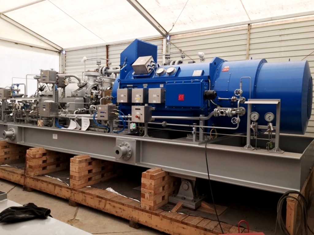 (2) Termomeccanica Export Oil Pipeline Centrifugal Pumps.