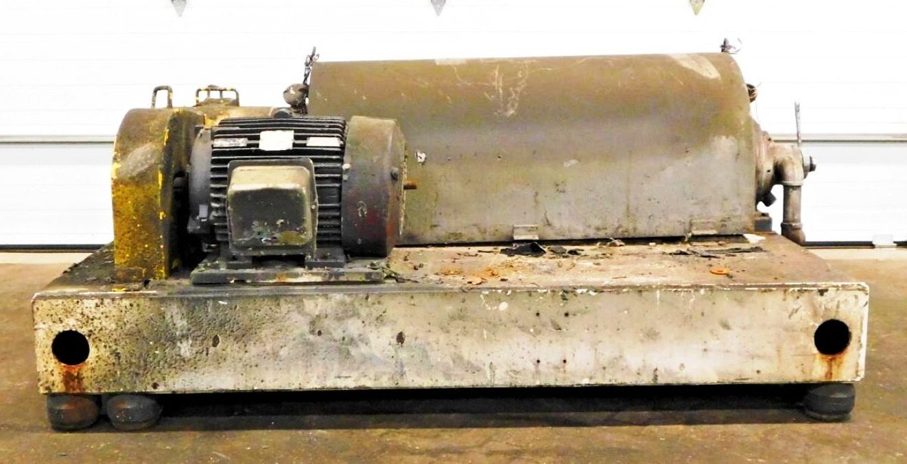 Bird/Flottweg 2550 tricanter centrifuge, 316SS.