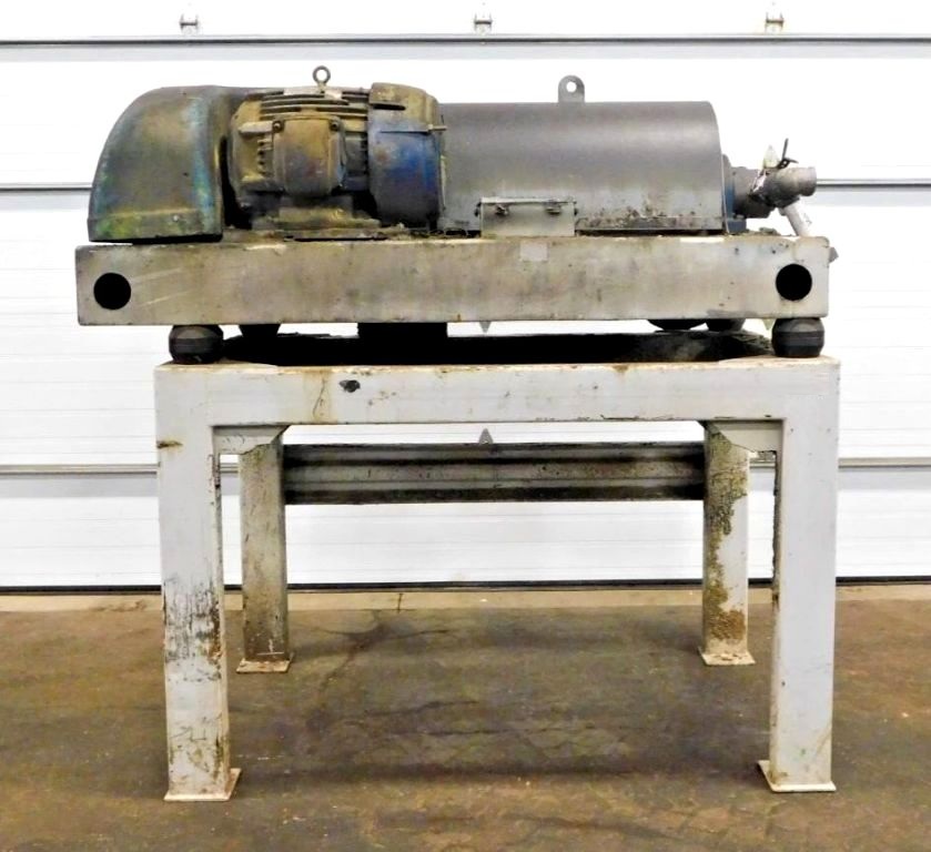 Bird/Flottweg 1350 decanter centrifuge, 316SS.