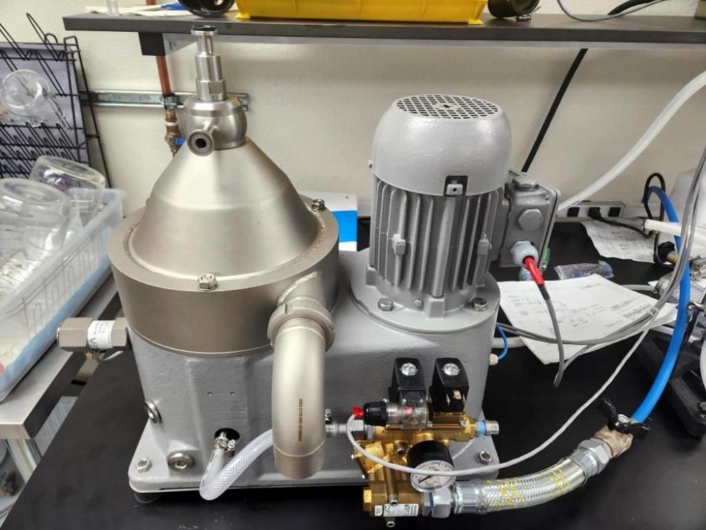 Westfalia HSD 1-06-107 biotech clarifier centrifuge, 316SS.