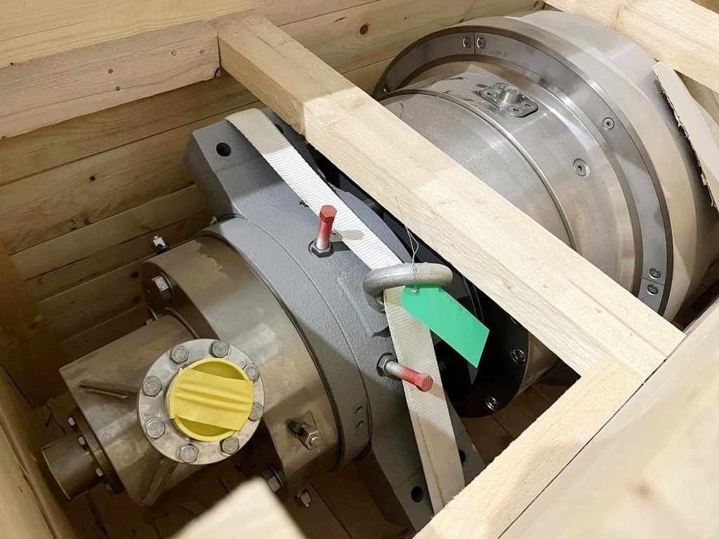GEA Westfalia ProteinMaster CF 7000 sanitary tricanter rotating assembly, 316SS.