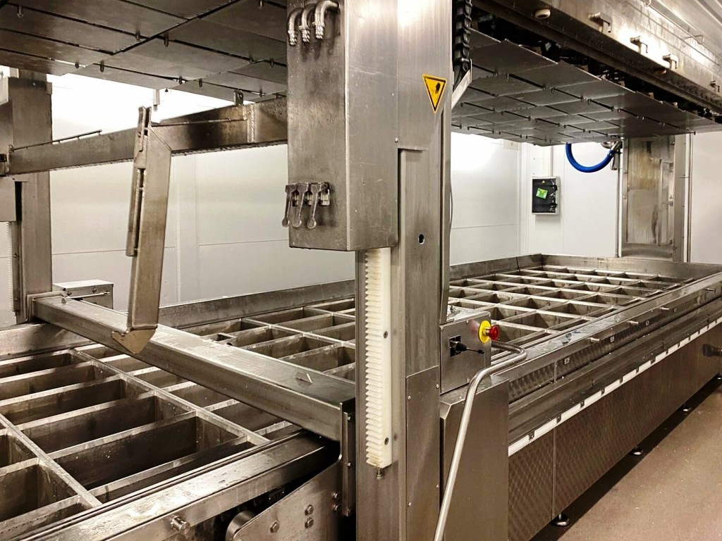 Kalt/GEA Westfalia 24 TPD complete cheese plant.