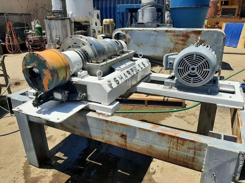 Sharples P1000 Super-D-Canter centrifuge, 316SS.
