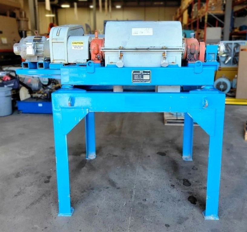 IHI HS-204L-S solid bowl decanter centrifuge, 304SS.