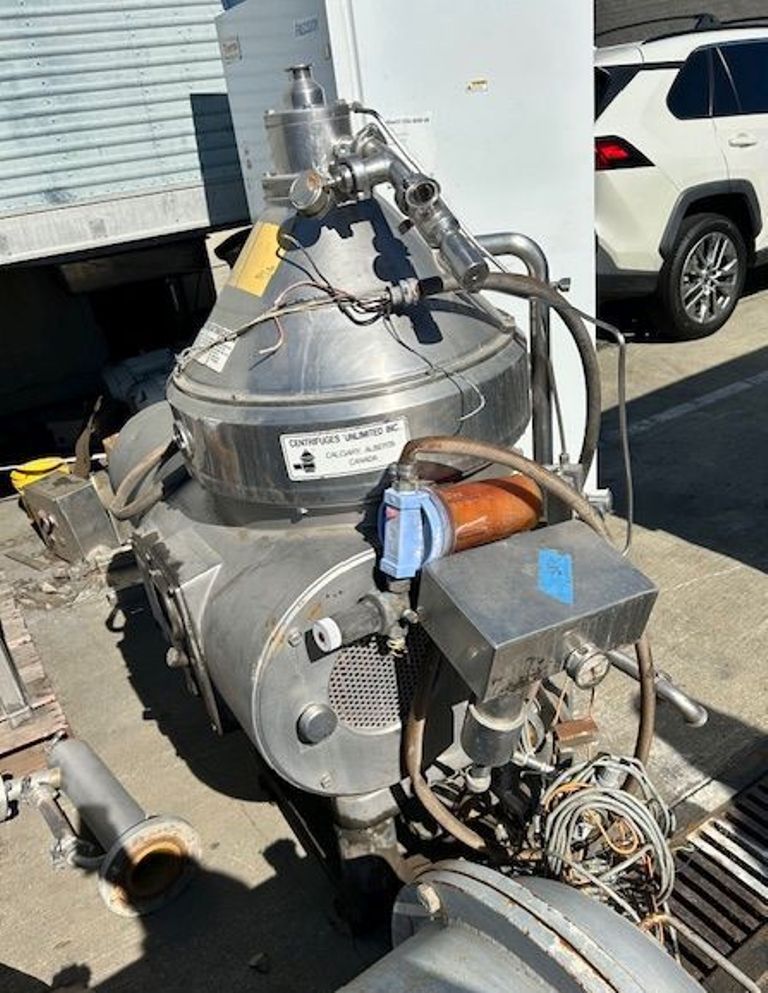 SPX Seital SE 20 HFX self-cleaning warm milk separator, 316SS.