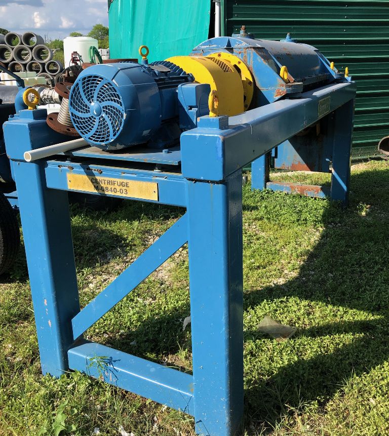 Sharples PM-38,000 Super-D-Canter centrifuge, 316SS.