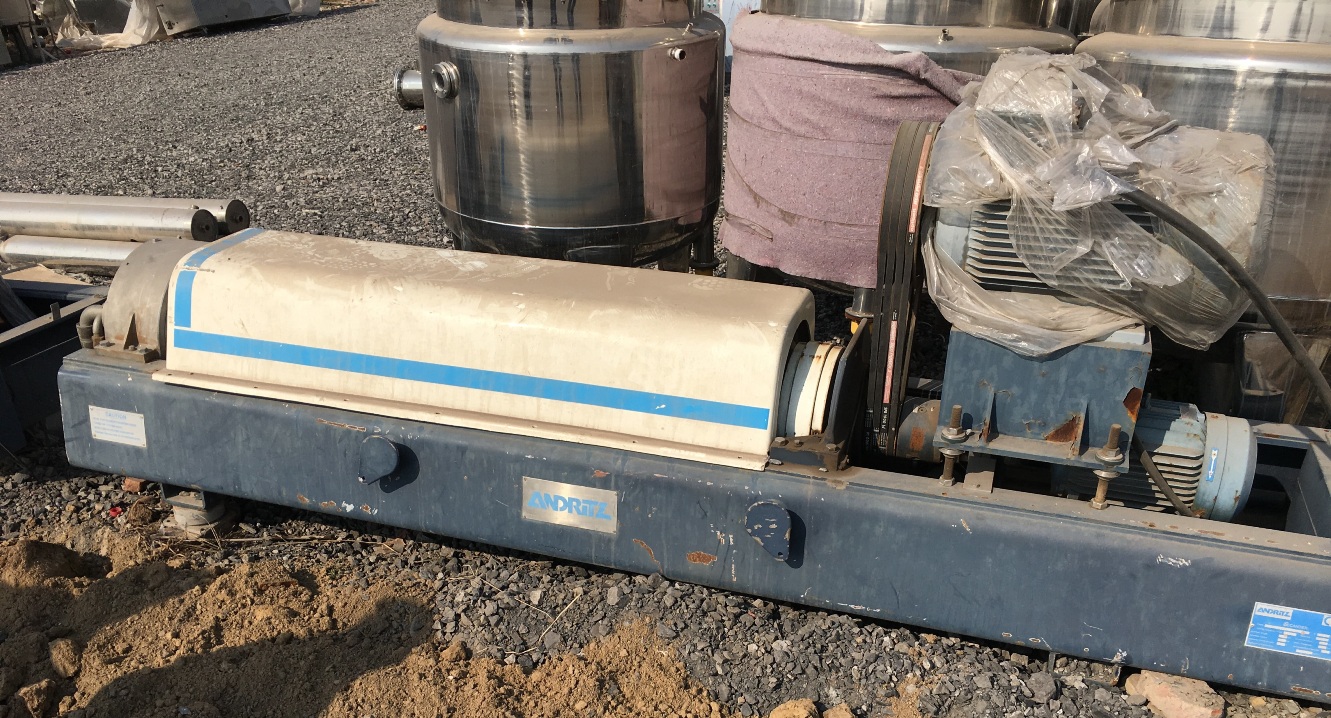 (2) Andritz D3L C30 CHP decanter centrifuges, SS.