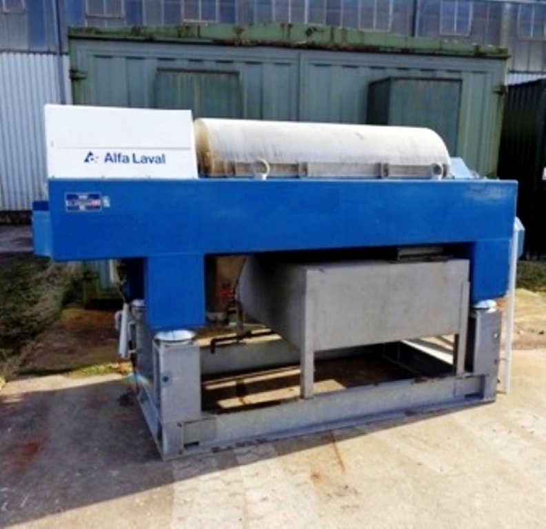 Alfa-Laval XMNX 4545 decanter centrifuge, 316SS.