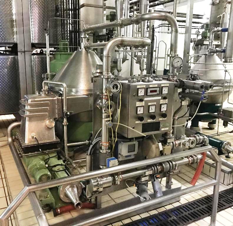 Westfalia SC 120-06-777 clarifier centrifuge, 316SS.