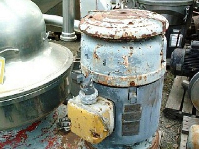 (2) Westfalia SIG 15007 nozzle centrifuges, 316 SS.