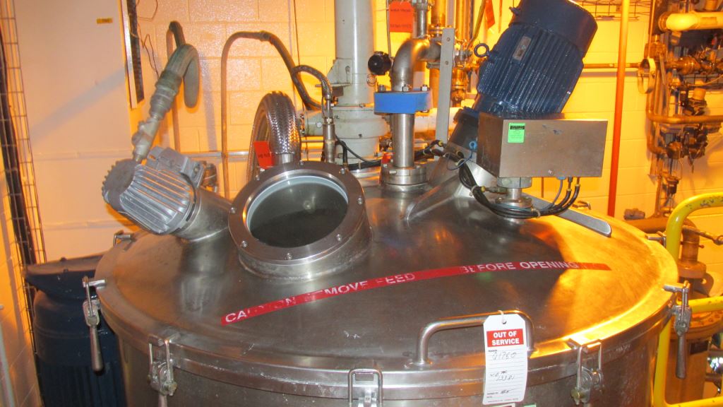 (5) Ferrum DSZ-URF 1250/630 perforate basket centrifuges, 316L SS.