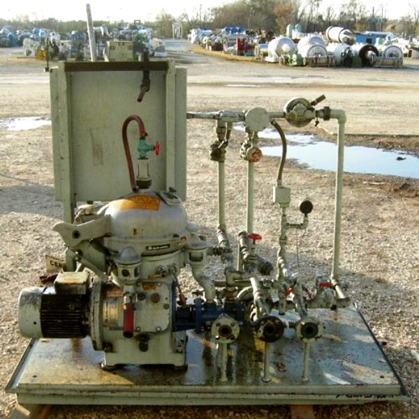 Alfa-Laval MAB 104B-24-60 oil purifier, SS.