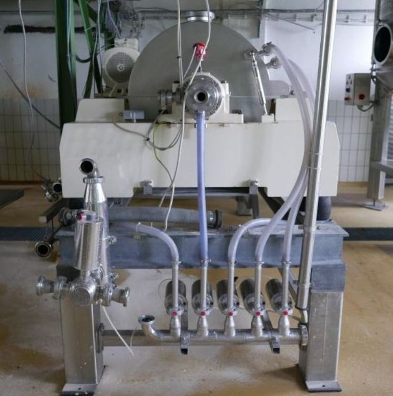 Hiller DF54-402S DecaFood sanitary decanter centrifuge, 316SS.