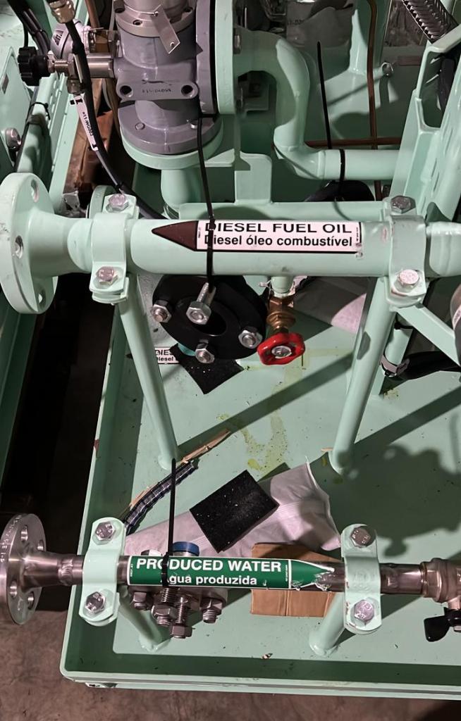 (4) Westfalia OSE 20-91-067/18 lube oil purifiers, SS.