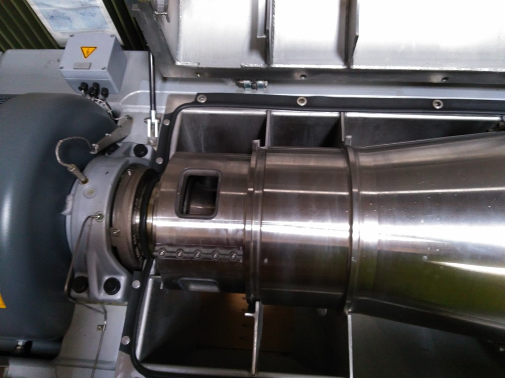 Flottweg Z4E-4/351 decanter centrifuge, Alloy 22.