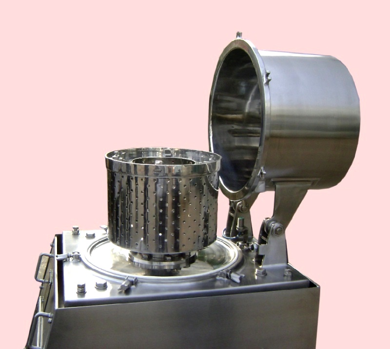 NEW: Joflo 14" x 7" perforate basket centrifuge, 316SS.