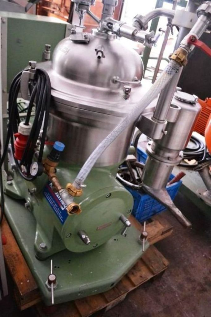 Westfalia SA 14-06-076 clarifier centrifuge, 316SS.