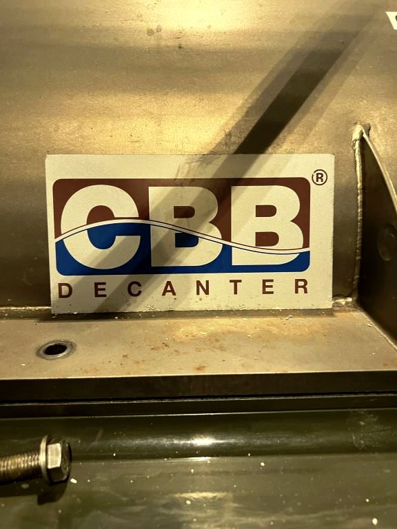 CBB CD 40I-SP sanitary decanter centrifuge, Duplex SS.