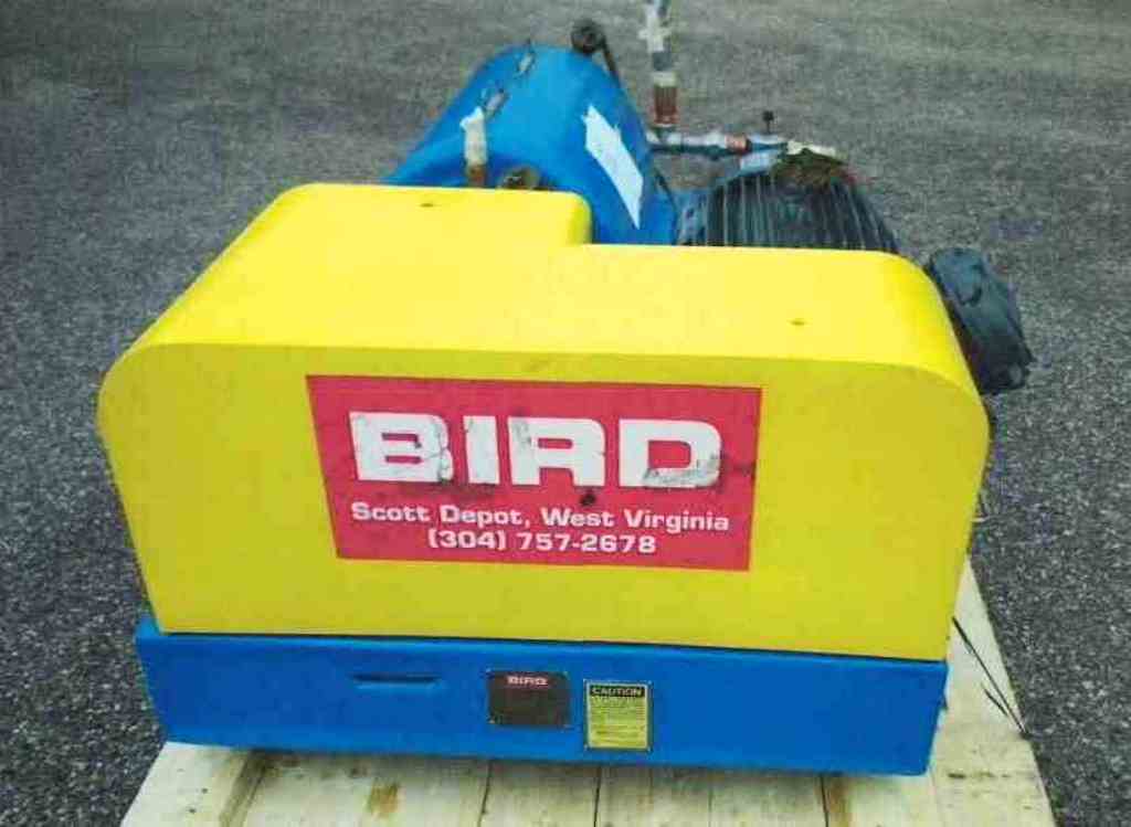 Bird 1350 decanter centrifuge, 316SS.