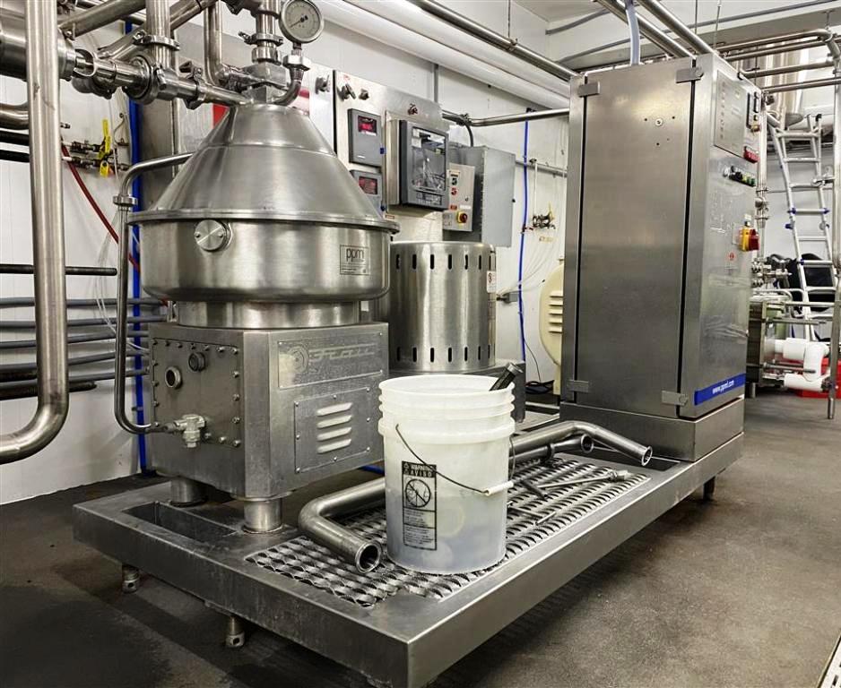 Andritz-Frautech Freedom CA 31T cream separator skid, 316SS.