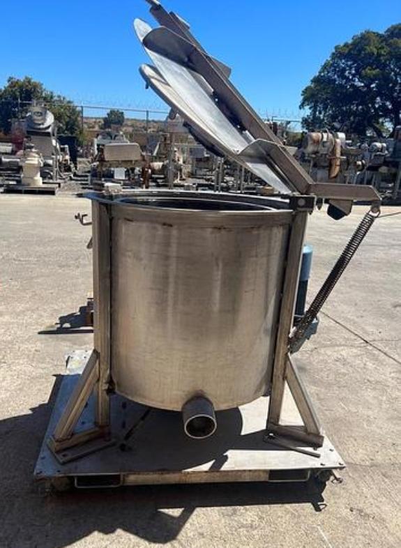 Legrow Brothers 24 x 22 spin dryer, SS.
