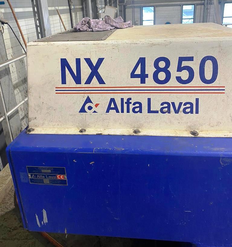 (2) Alfa-Laval DSNX 4850 decanter centrifuges, 316SS.
