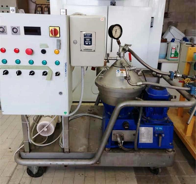 Alfa-Laval WSPX 504 TGD-71G oil concentrator skid, SS.