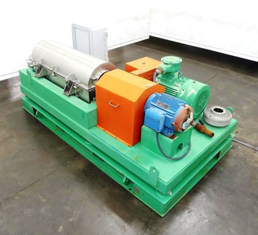 GN Solids 14 x 49 drilling mud centrifuge skid, SS.
