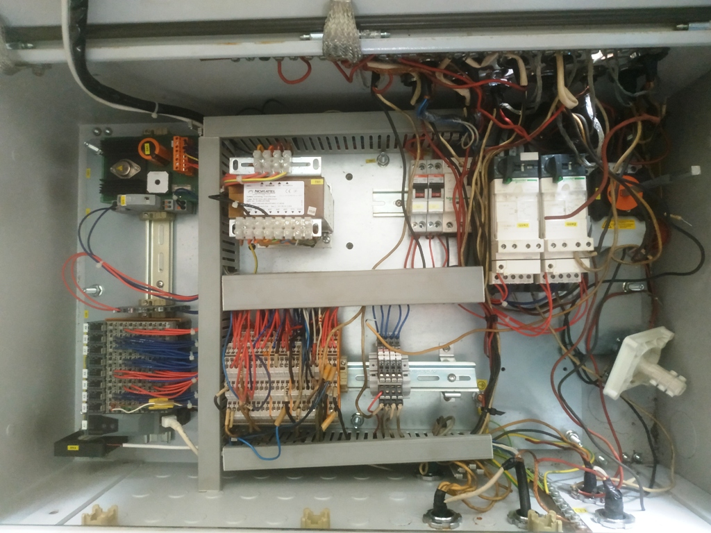 Alfa-Laval EPC-60 control panel.