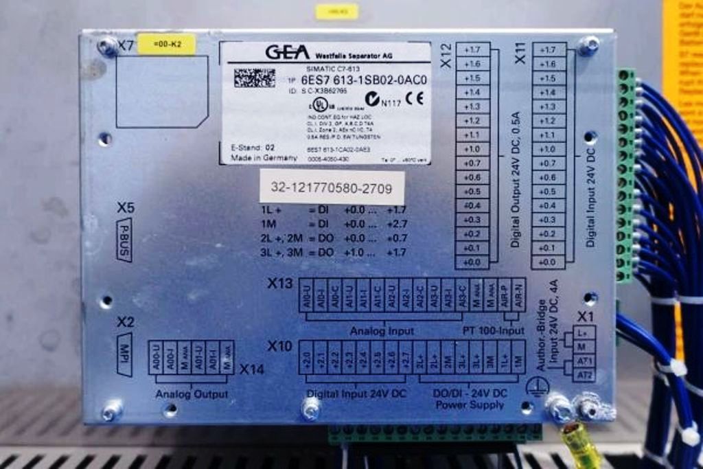 Westfalia CND 20-01-076 bacteria separator, 316SS.