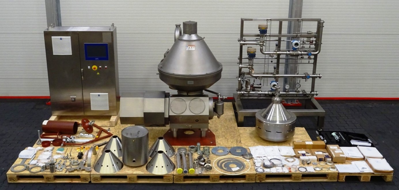 NEW: Alfa-Laval HBPX 6000 blood plasma separator, 316SS.