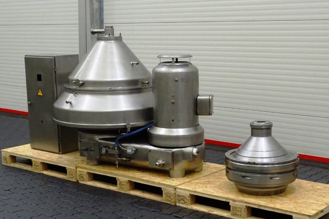 Westfalia KDA 18-02-177 CIP quark separator, 316SS.