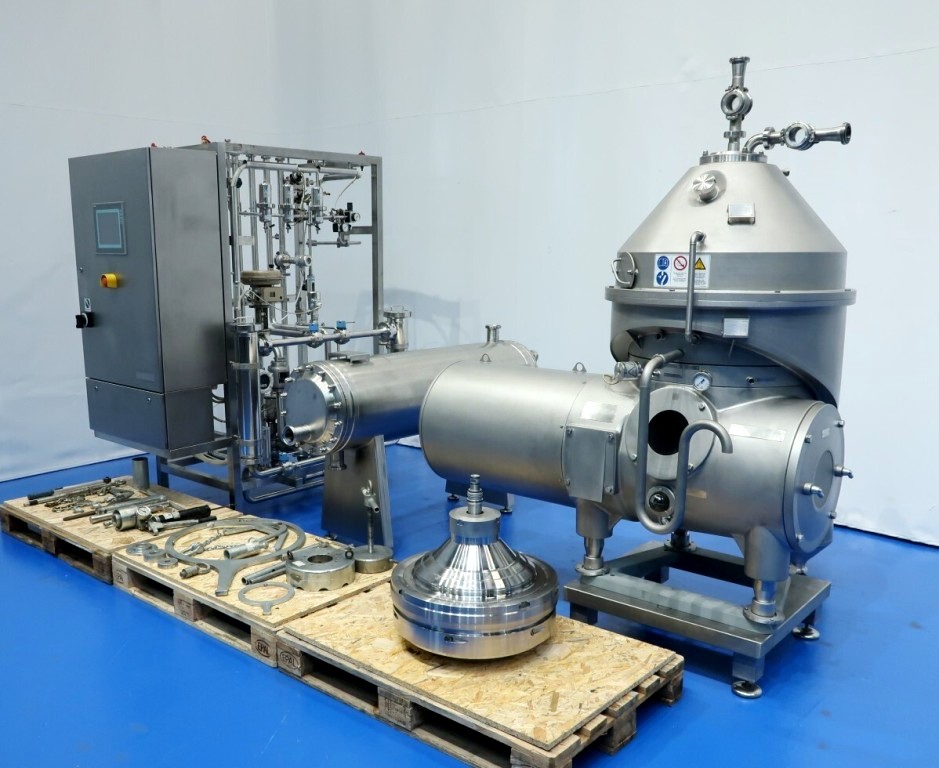 Westfalia KDB 16-02-076 quark/yogurt nozzle separator, 316SS.