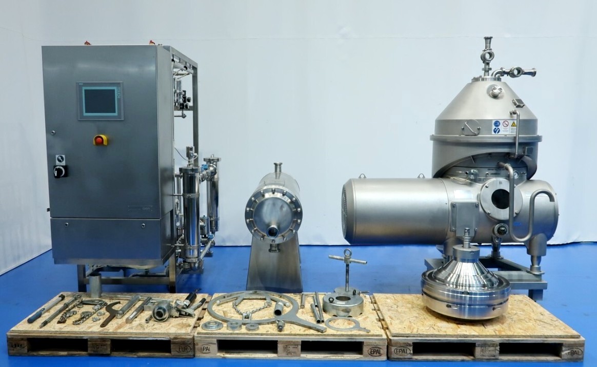 Westfalia KDB 16-02-076 quark/yogurt nozzle separator, 316SS.