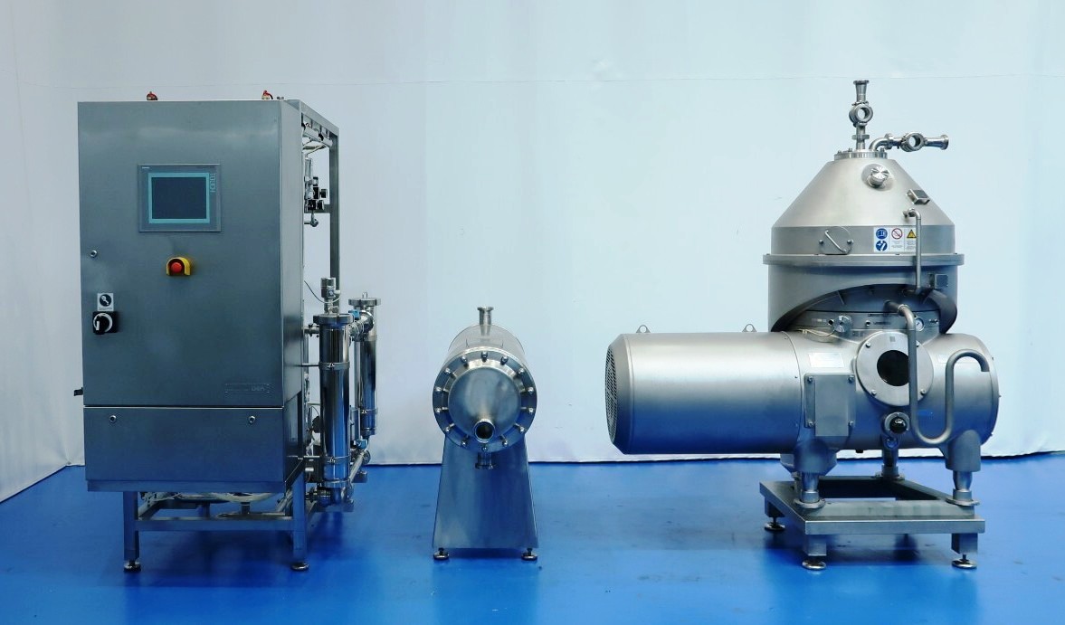 Westfalia KDB 16-02-076 quark/yogurt nozzle separator, 316SS.