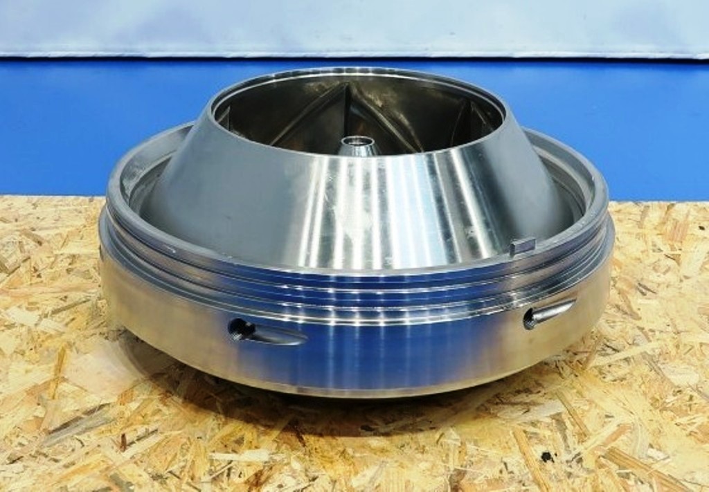 Westfalia KDB 16-02-076 quark/yogurt nozzle separator, 316SS.