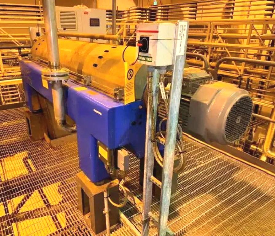 Alfa-Laval SG2-200 decanter centrifuge, 316SS.