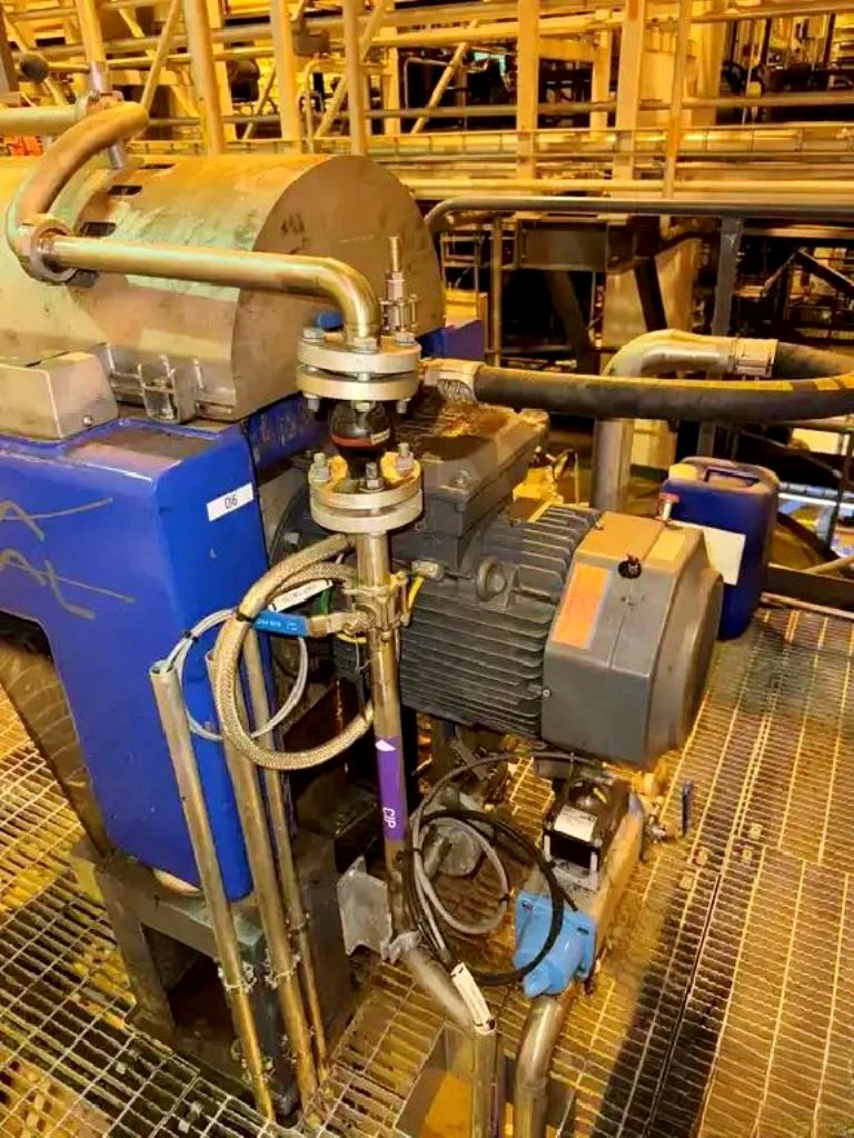 Alfa-Laval SG2-200 decanter centrifuge, 316SS.