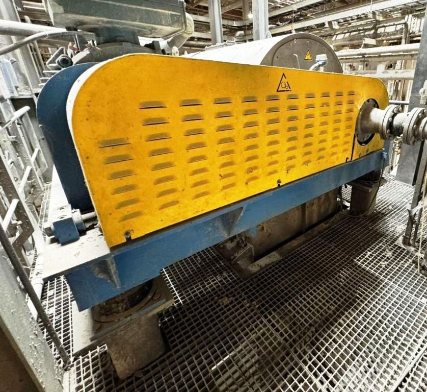 (3) Andritz CENSOR ACZ 9-3 plastic recycling decanter centrifuges, 316L SS.