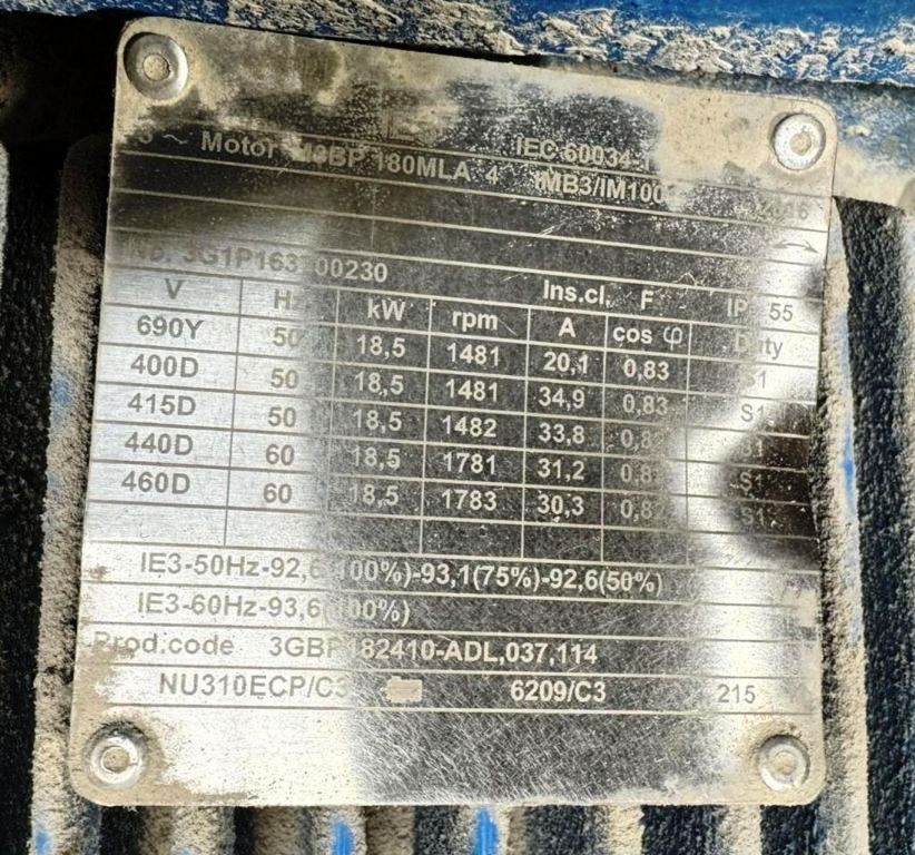 (3) Andritz CENSOR ACZ 9-3 plastic recycling decanter centrifuges, 316L SS.