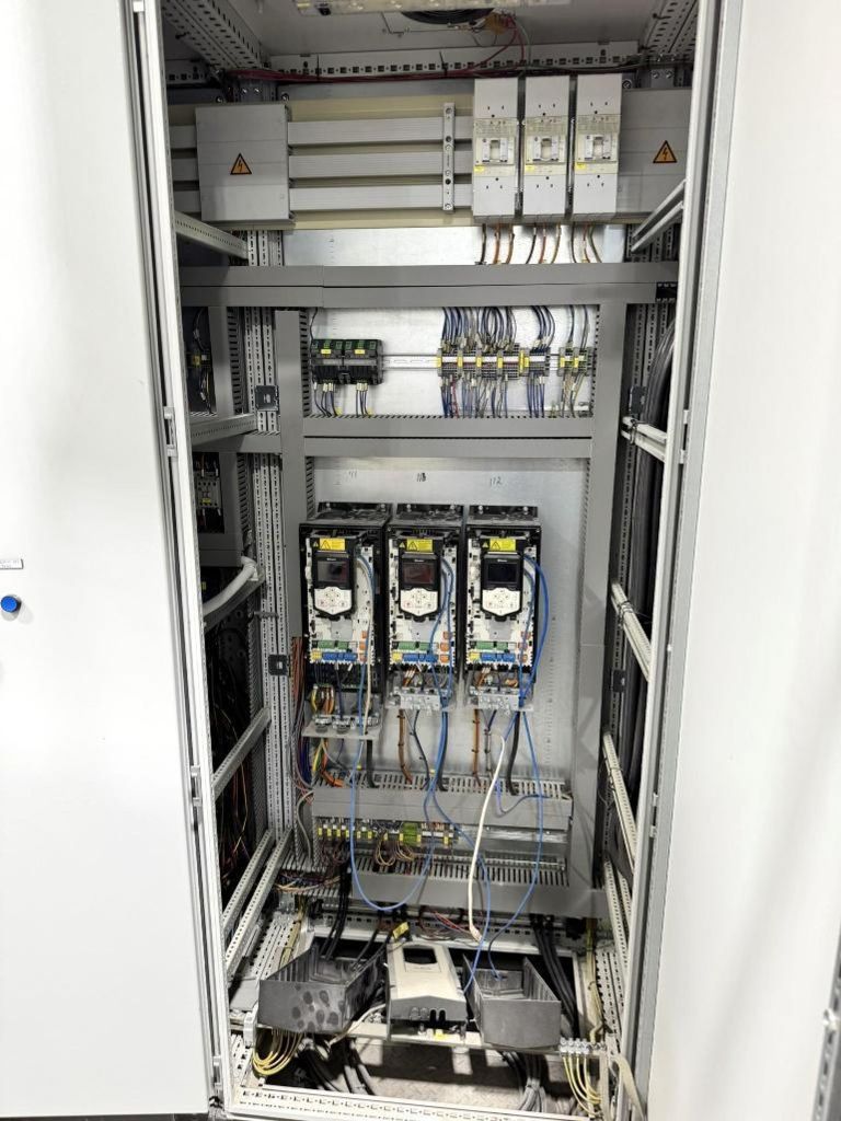 (3) Andritz CENSOR ACZ 9-3 plastic recycling decanter centrifuges, 316L SS.