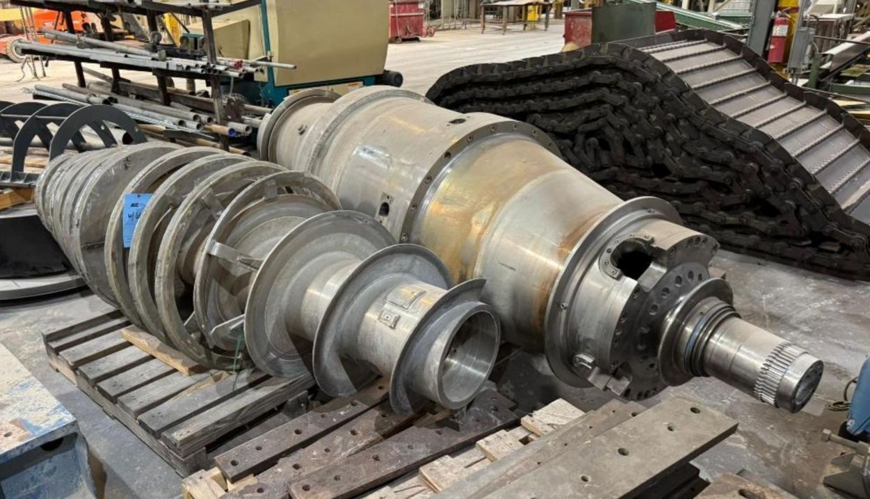 (3) Andritz CENSOR ACZ 9-3 plastic recycling decanter centrifuges, 316L SS.