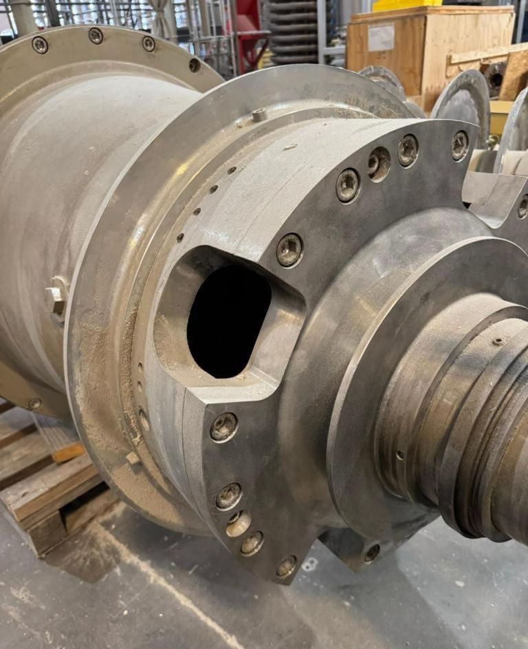 (3) Andritz CENSOR ACZ 9-3 plastic recycling decanter centrifuges, 316L SS.