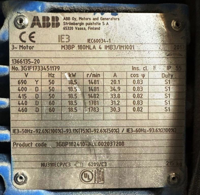 (3) Andritz CENSOR ACZ 9-3 plastic recycling decanter centrifuges, 316L SS.