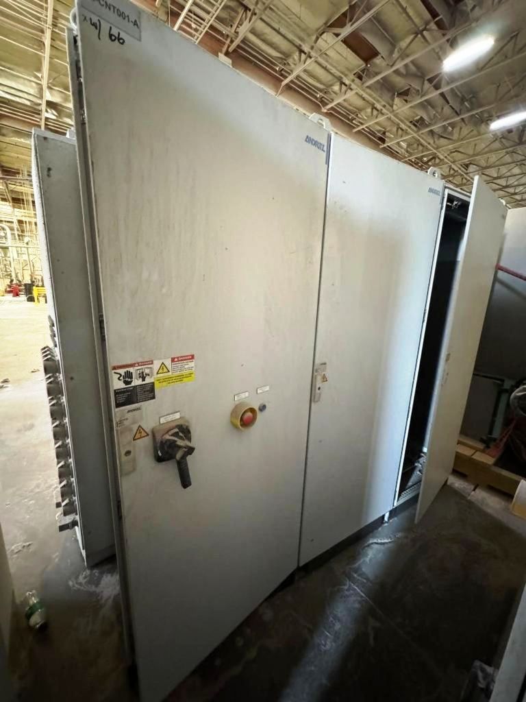 (3) Andritz CENSOR ACZ 9-3 plastic recycling decanter centrifuges, 316L SS.