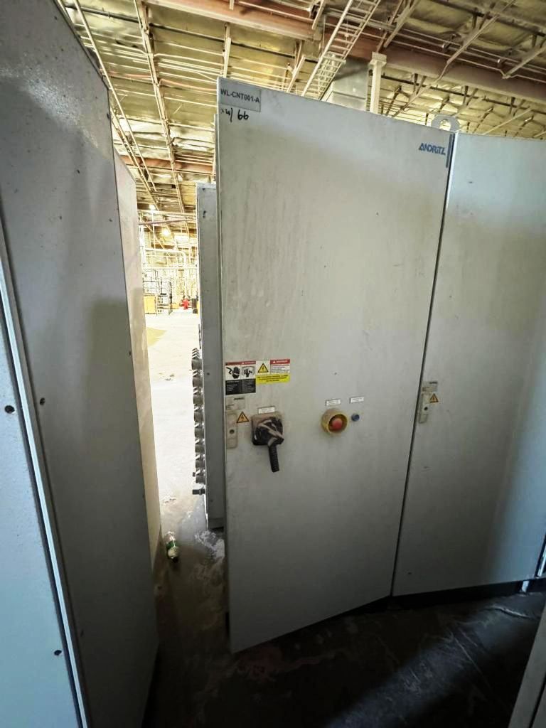 (3) Andritz CENSOR ACZ 9-3 plastic recycling decanter centrifuges, 316L SS.