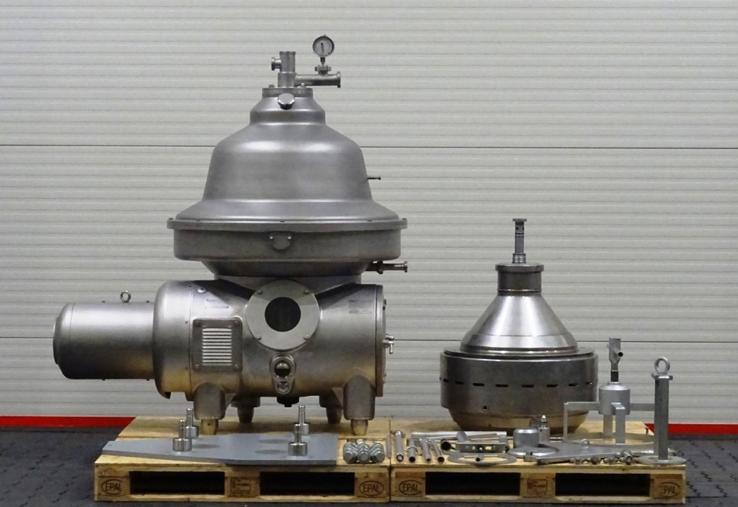 Westfalia MSD 170-01-076 warm milk separator, 316SS.